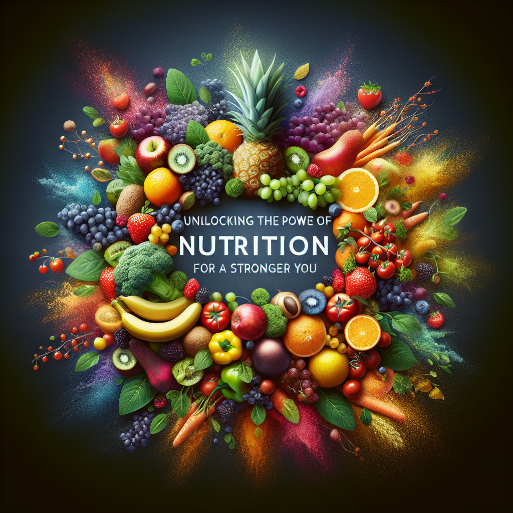 Unlocking the Power of Nutrition for a Stronger You